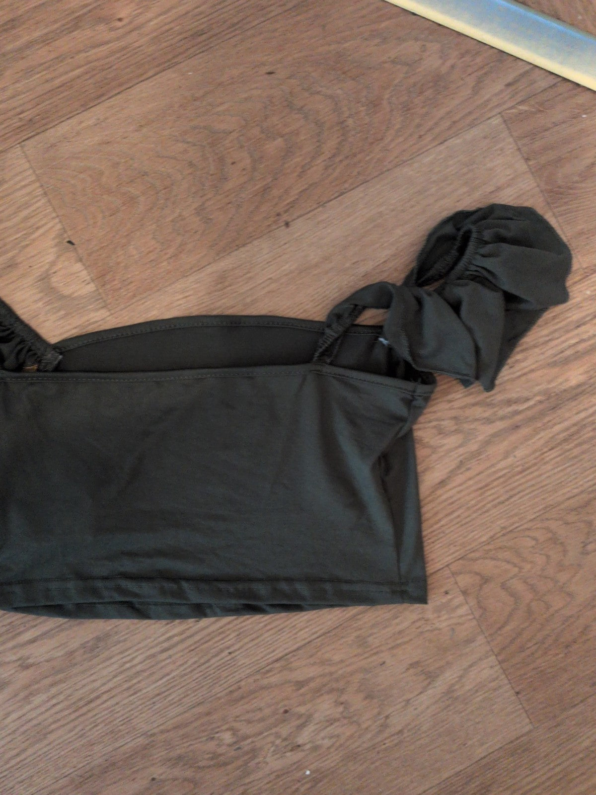 Shein XL Dark Green Sleeveless Cami Boob Tube Style Top