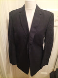 Mens Hodges Size Large Pinstripe Suit Jacket