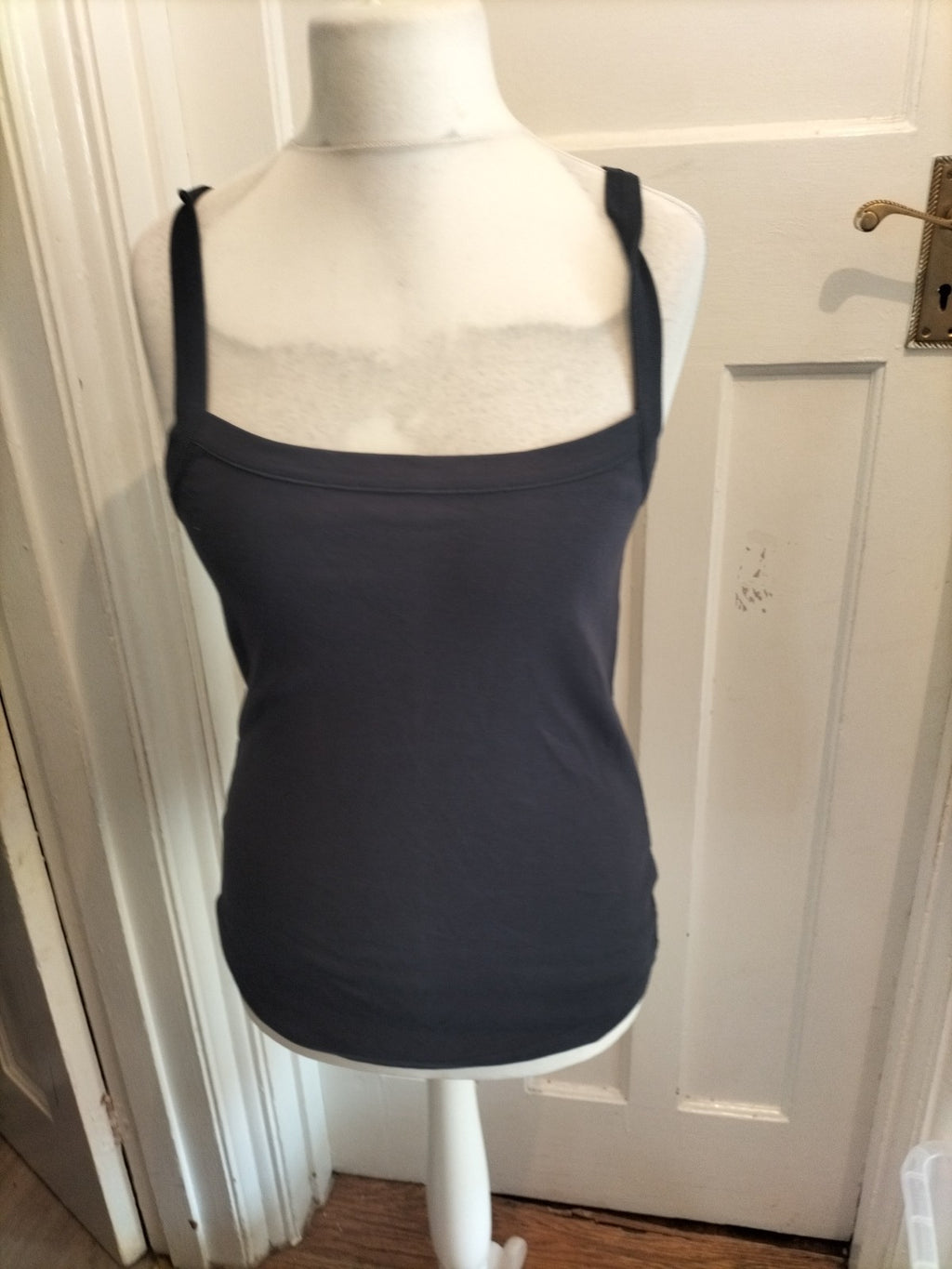 Evie Collection 16 Navy Sleeveless Cami Top