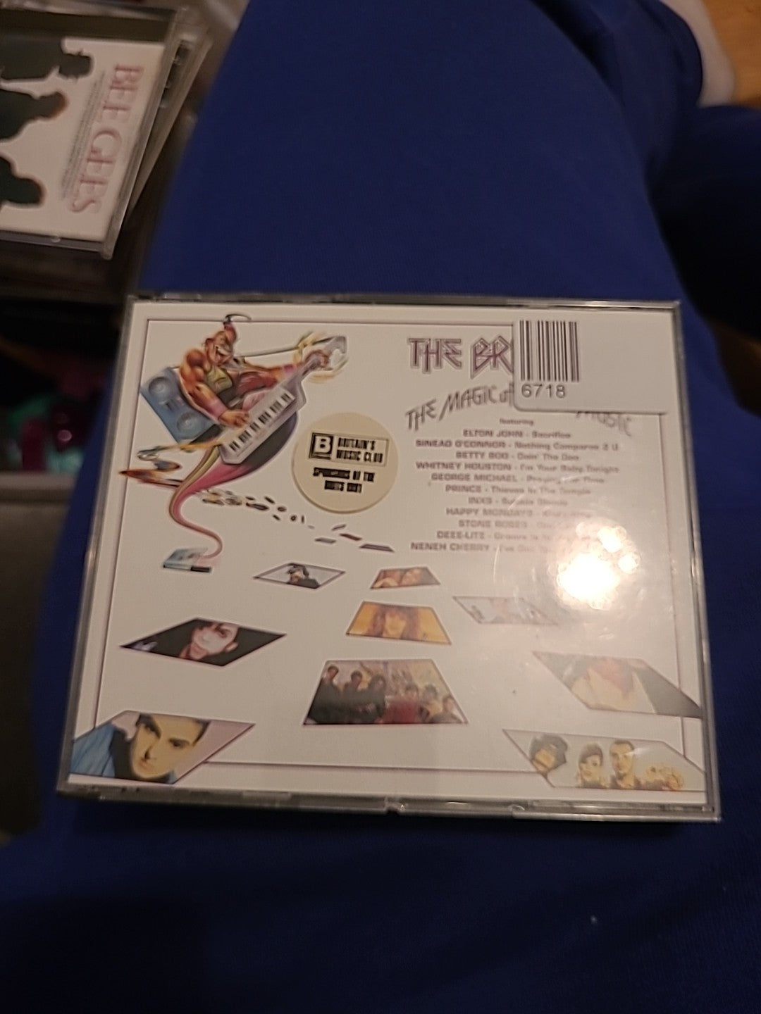THE BRITS 1991 - 2 CD ALBUM FATBOX 2 Disc Elton John George Michael Prince