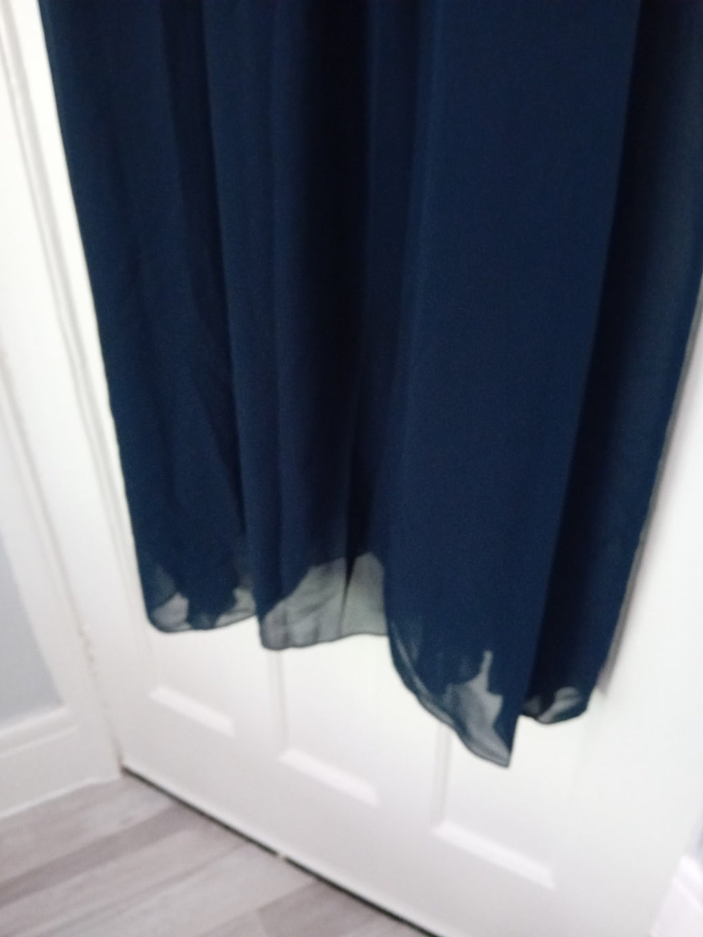 Ladies Strapless Navy Long Evening Dress Size 22 AX PARIS  free Delivery