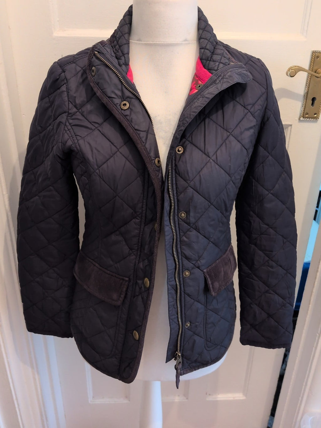 Joules 8 Navy Full Zip Long Sleeve Jacket