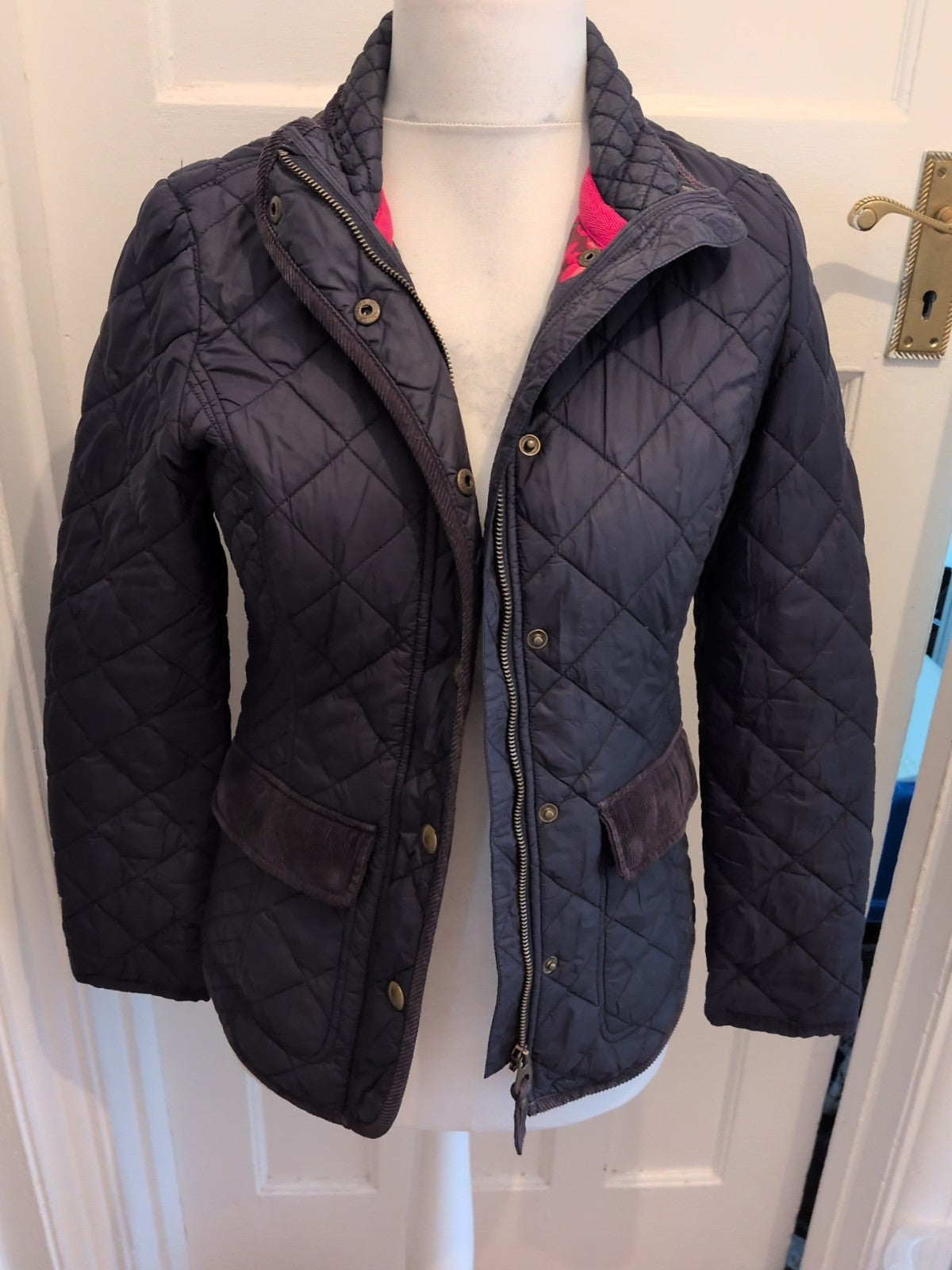 Joules 8 Navy Full Zip Long Sleeve Jacket