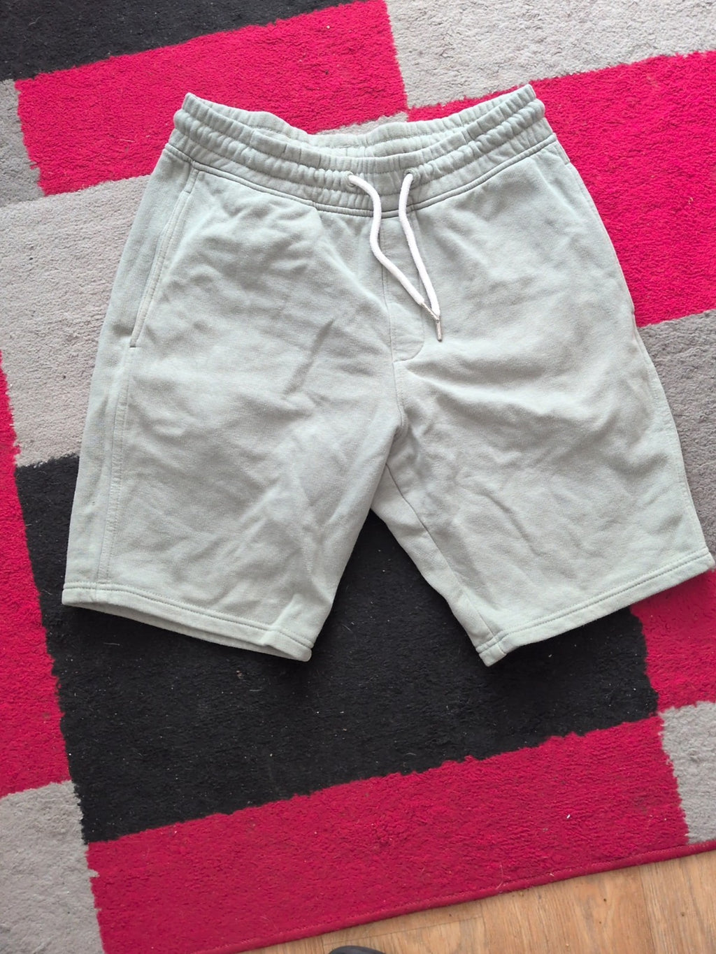 Next XS Green Elasticated Sweat Shorts