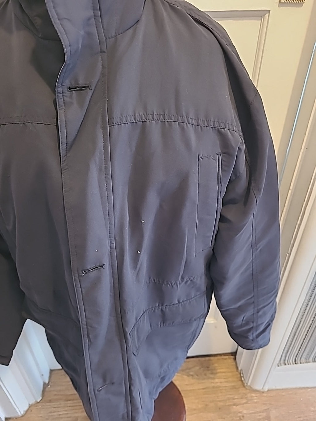 Mens Premier Man Size 44/46 Navy Long Sleeved Jacket