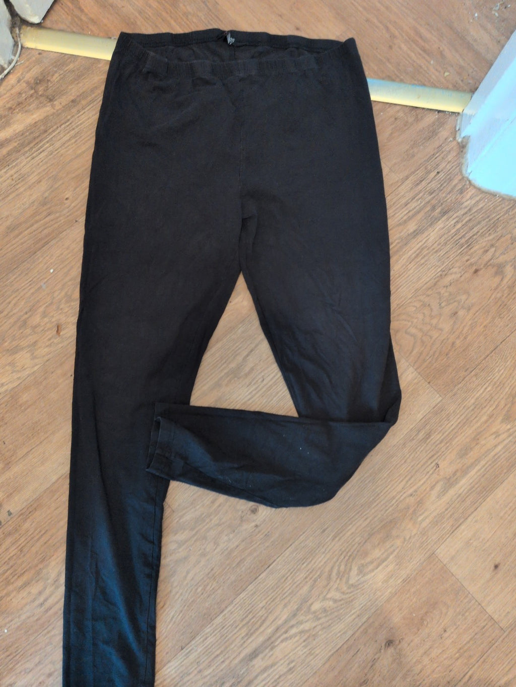 Ladies Yours Size 20 Black Full Length Leggings