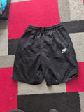 Nike Large Black Sweat Shorts