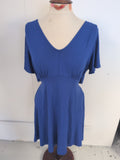 Very 14 Blue Short Sleeve Dress