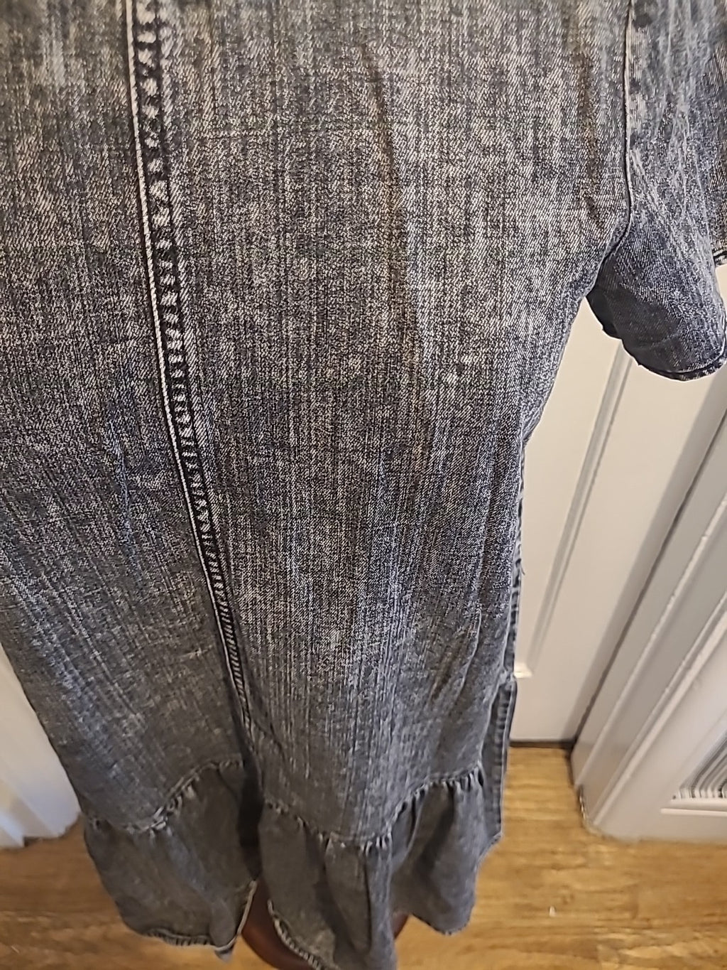 Ladies Noisy May Size Small Denim Short Sleeved Dress