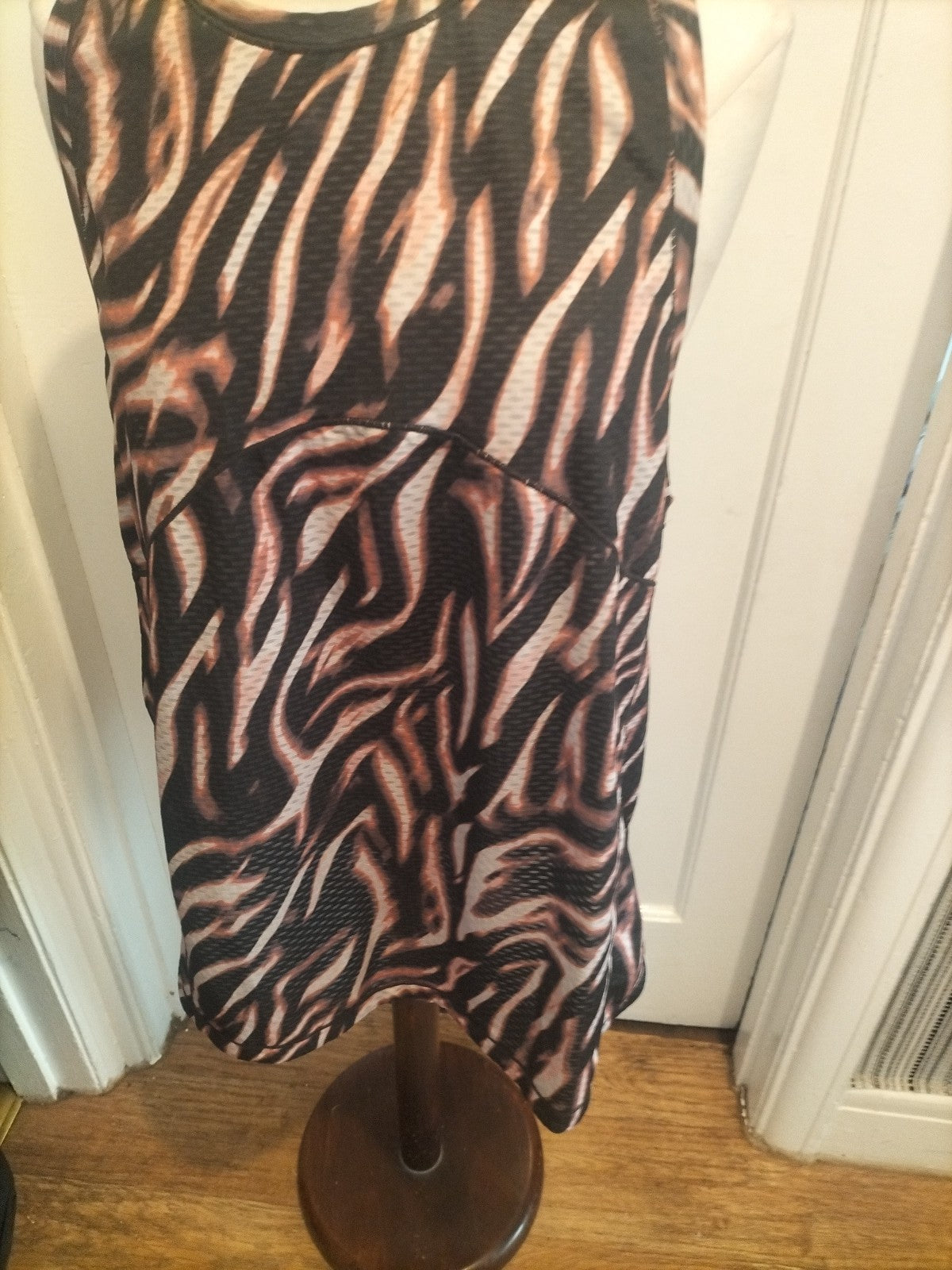 Ladies Next Size XL Black Purple Sleeveless Activewear Top