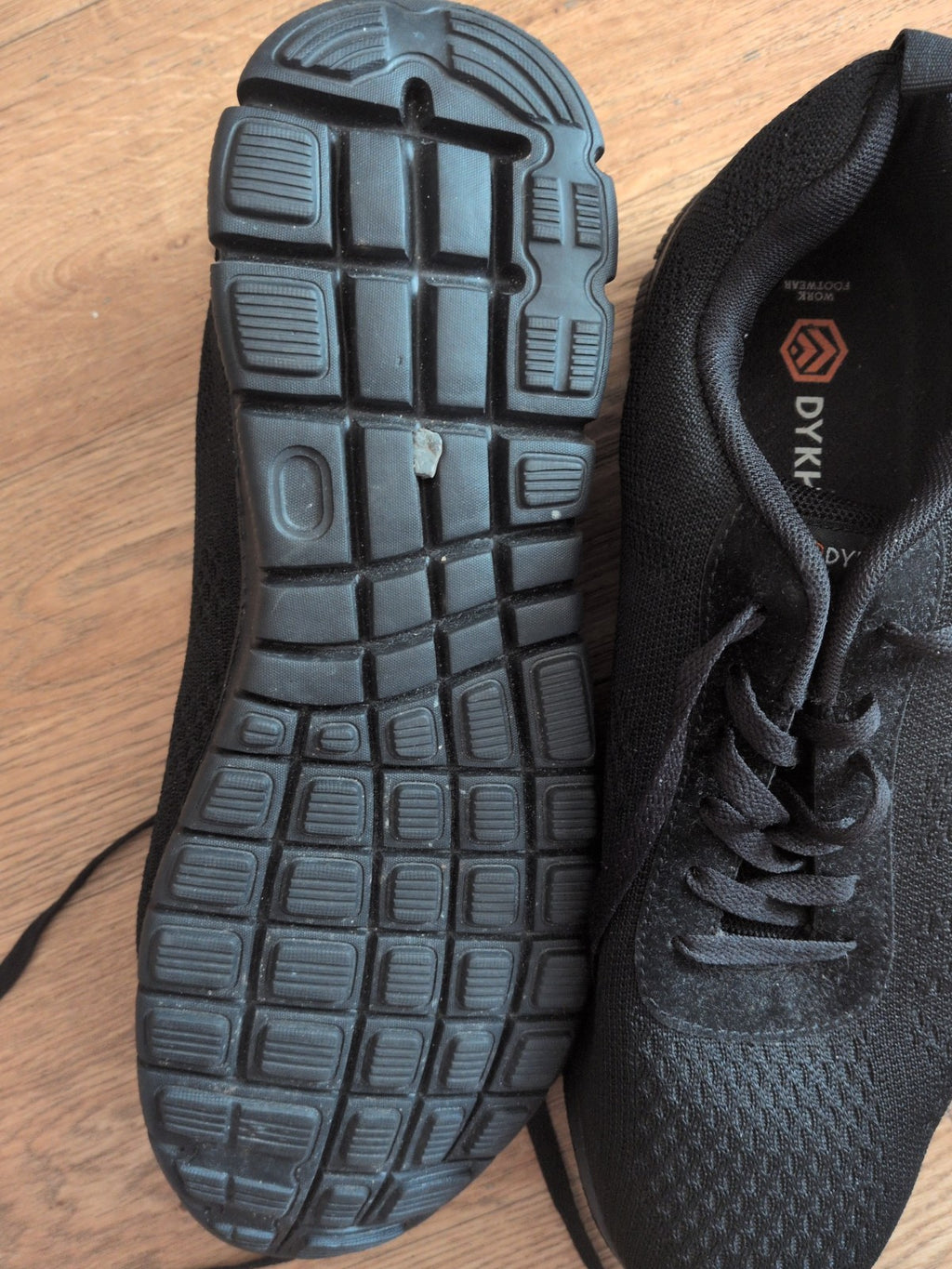 Dykhmily 12.5 Black Safety Trainer Steel Toe