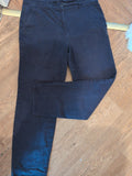 Ladies Next 14R Navy Trousers Chino