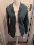 Easy Medium Teal Full Zip Hoodie