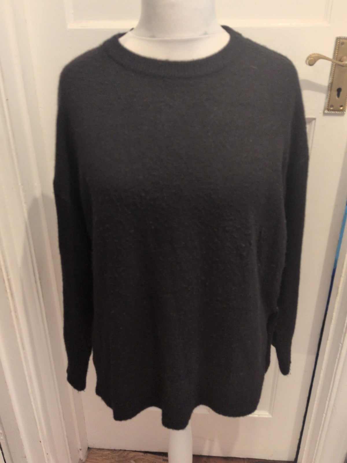 New Look Medium Black Long Sleeve Plain Jumper