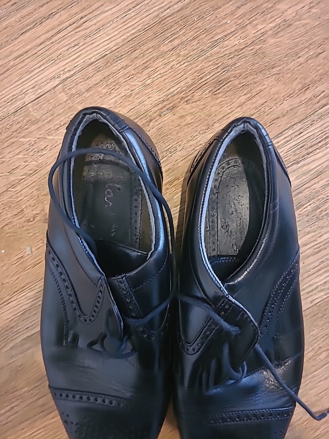 Mens Clarks Size Uk 8.5" Black Loafers