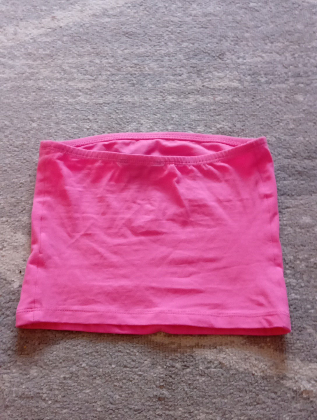 Ladies Newlook Boob Tube Size 6 Pink