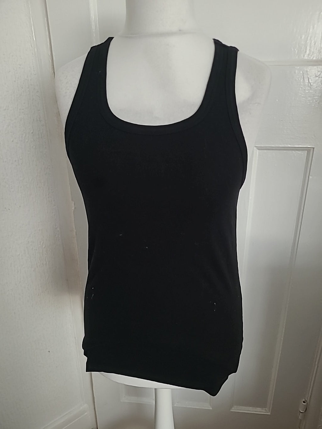Mens Livergy Large Black Vest Top