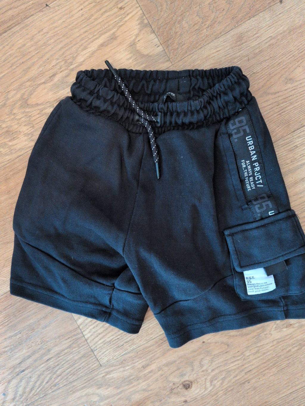 George 4 Years Black Sweat Shorts