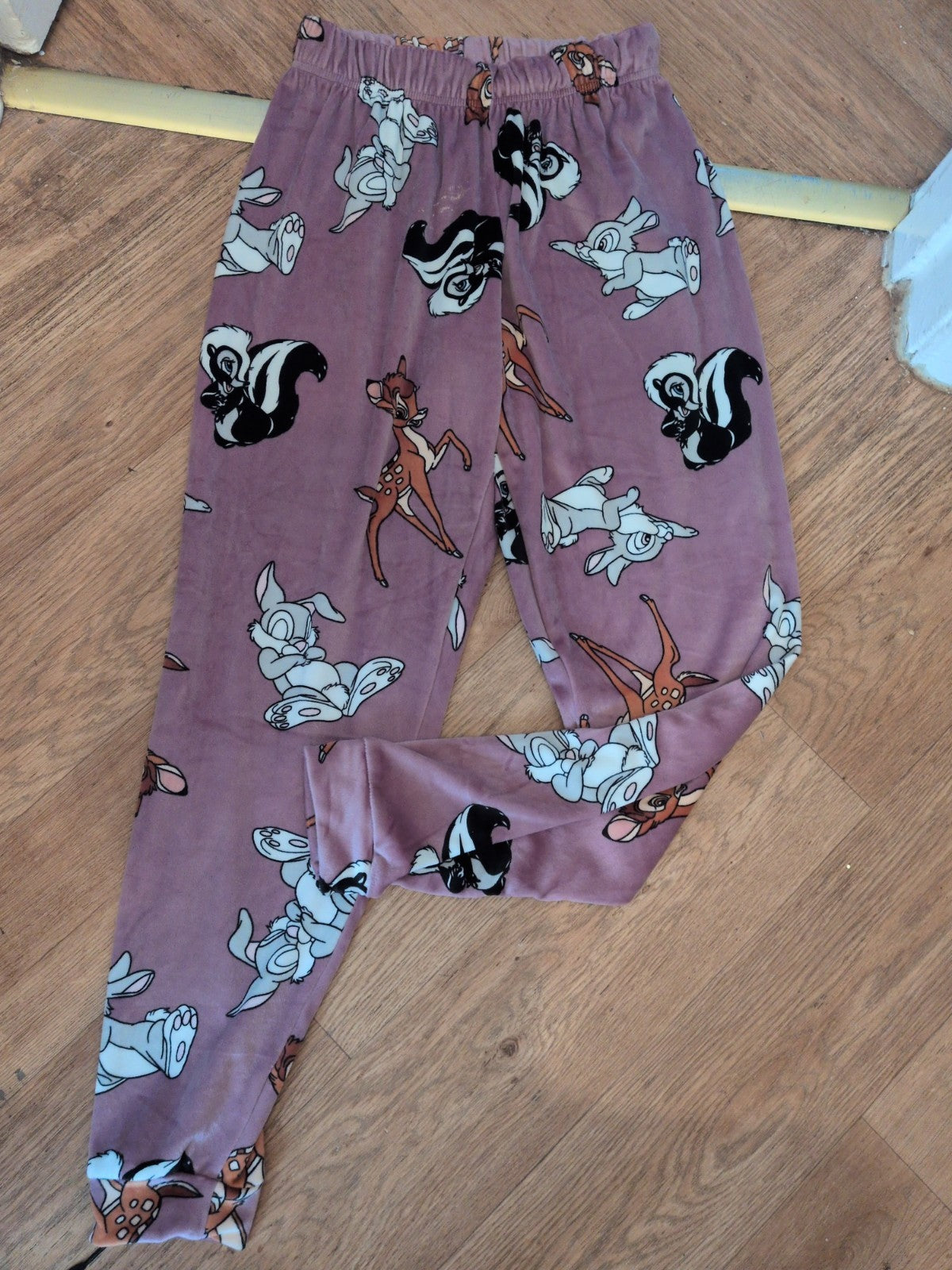 Primark Extra Small Purple Print Disney Pyjama Bottoms
