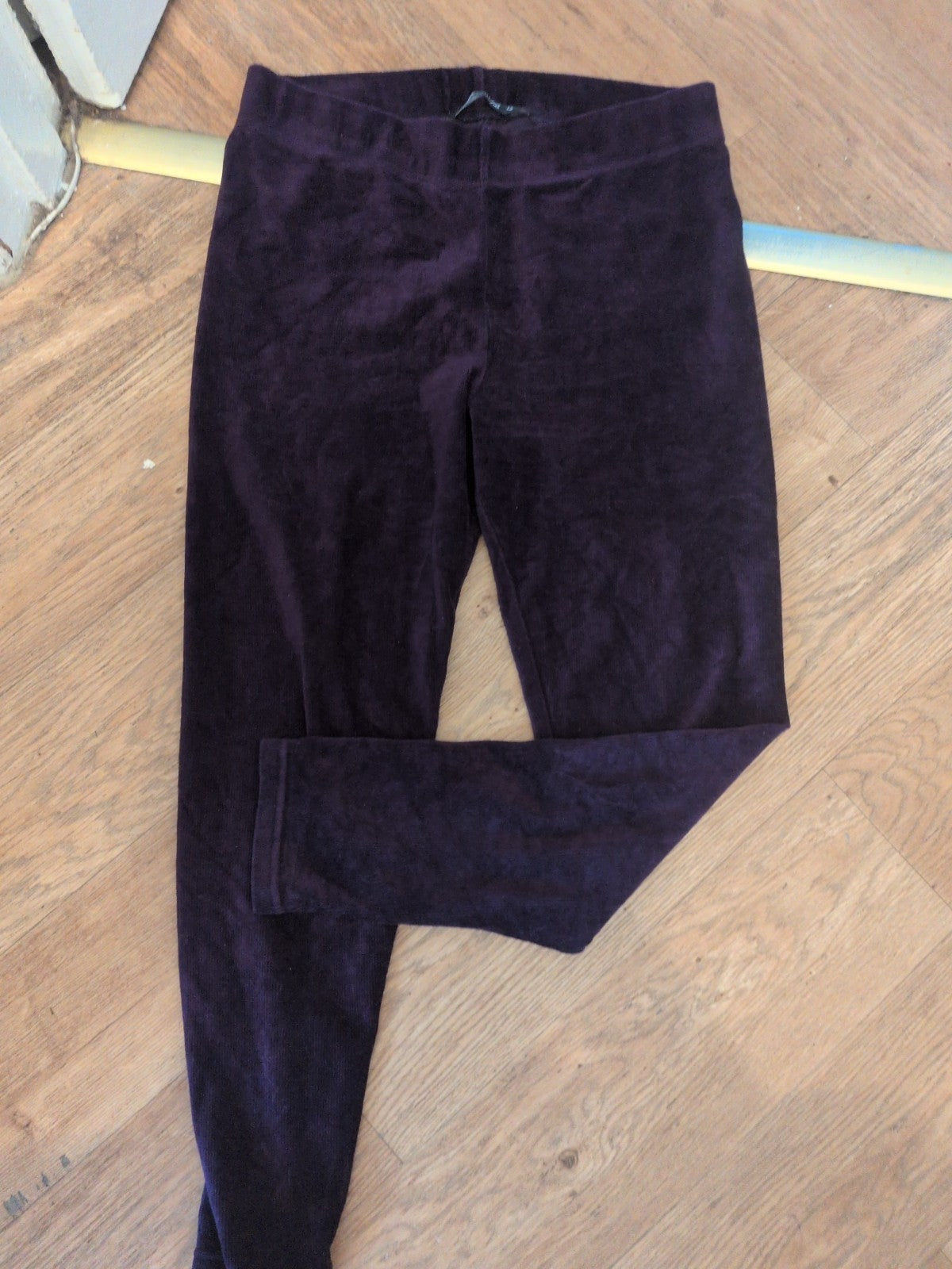 Bonmarche 12 Purple Elasticated Trousers