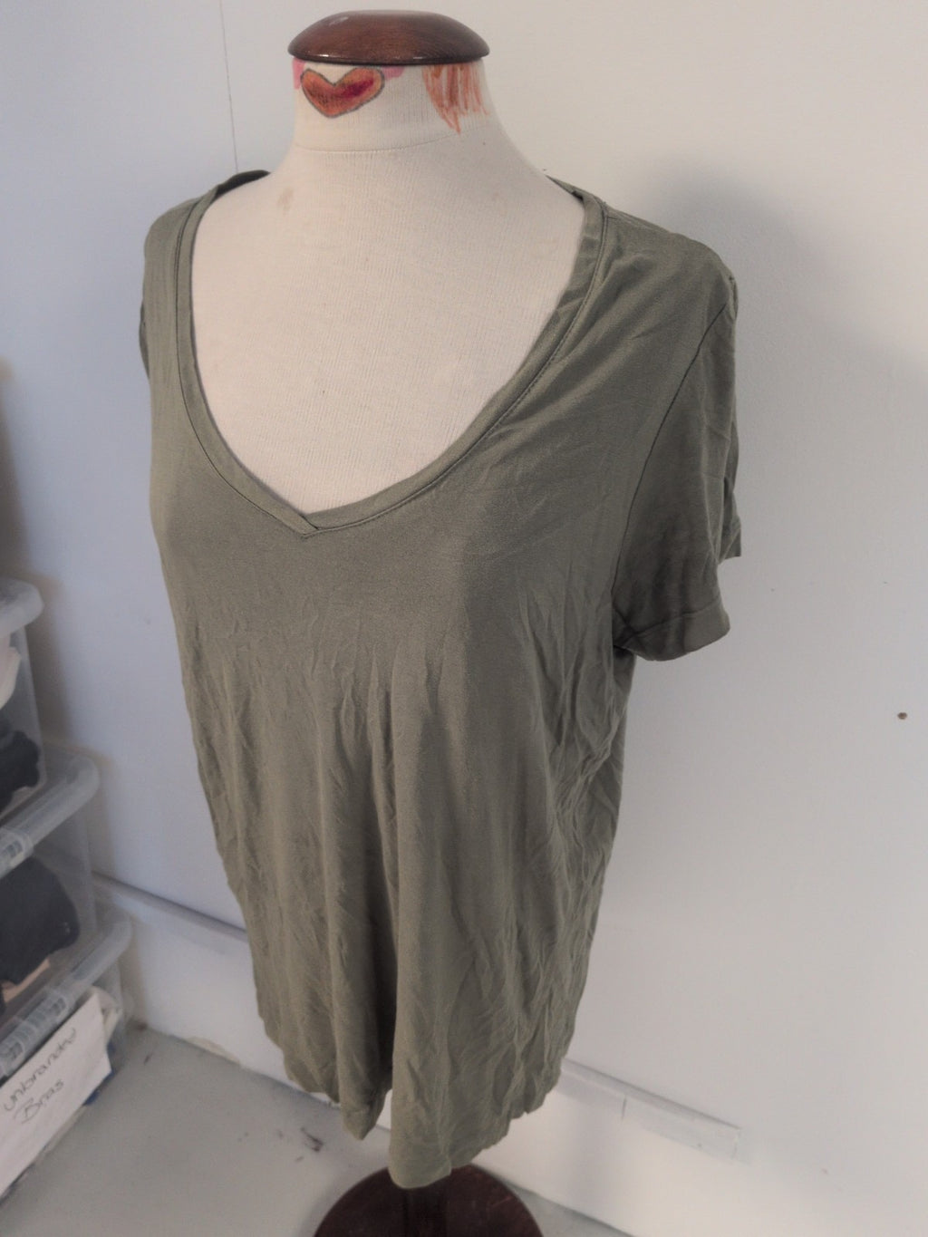 Next 20 Green Slouch T-shirt  Short Sleeve