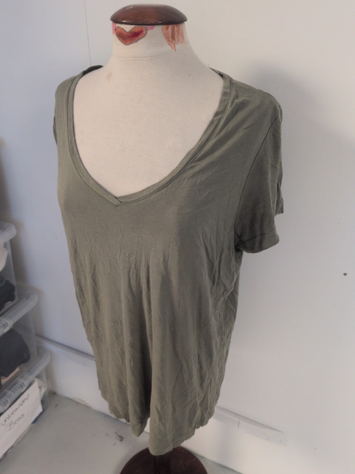 Next 20 Green Slouch T-shirt  Short Sleeve