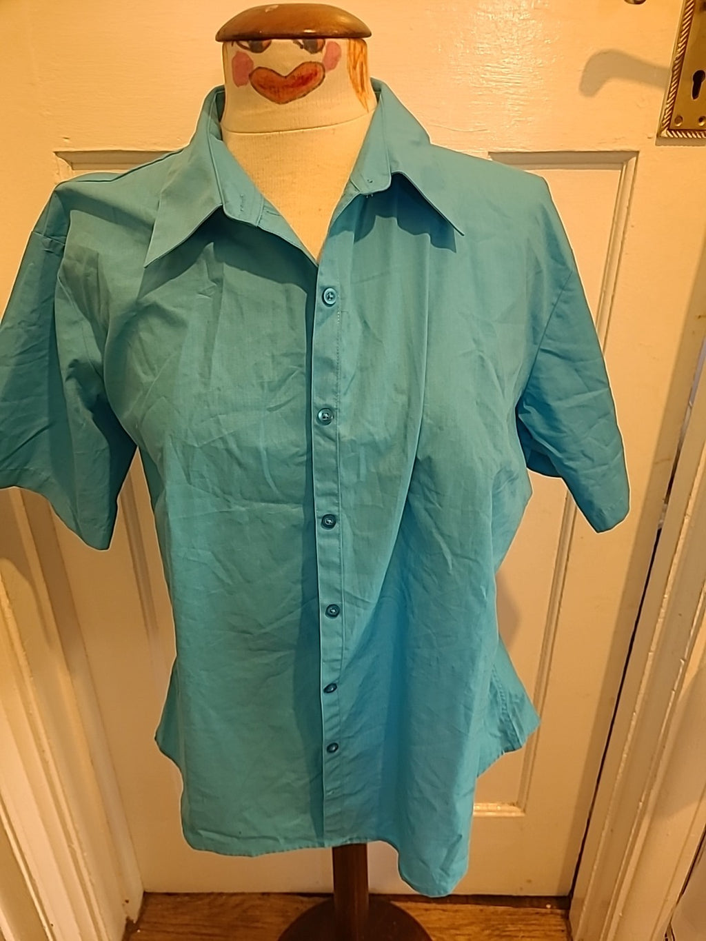 Ladies Premier Size 20 blue Shirt Sleeve Shirt