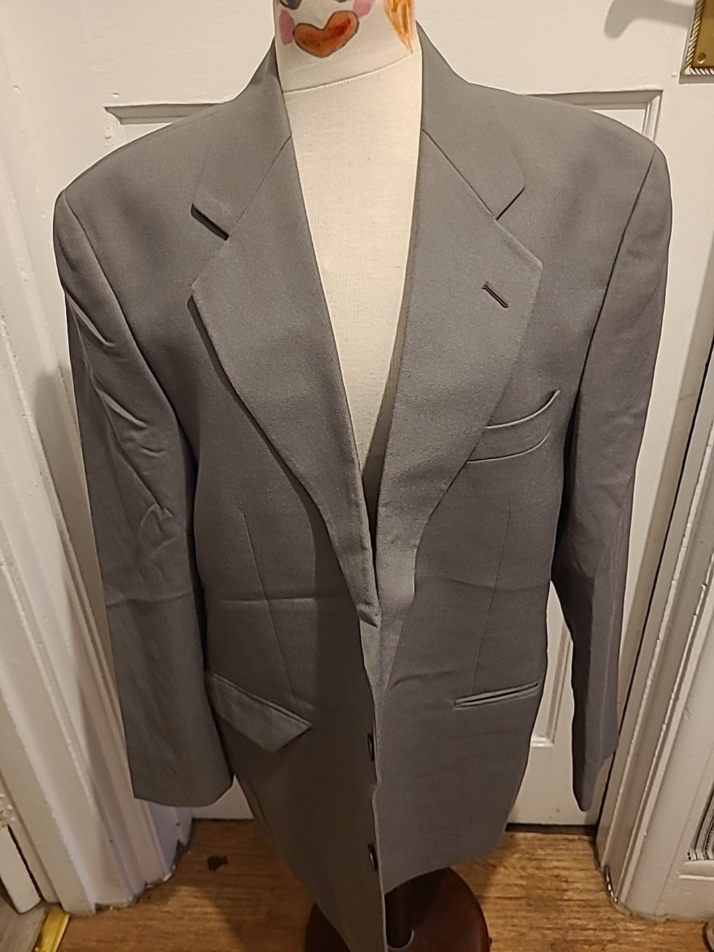Mens BHS Size 42R Sage Padded Lined Blazer