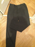 Mens Marks And Spencer Size 36/31 Charcoal Crease Resistant Trousers Small Mark