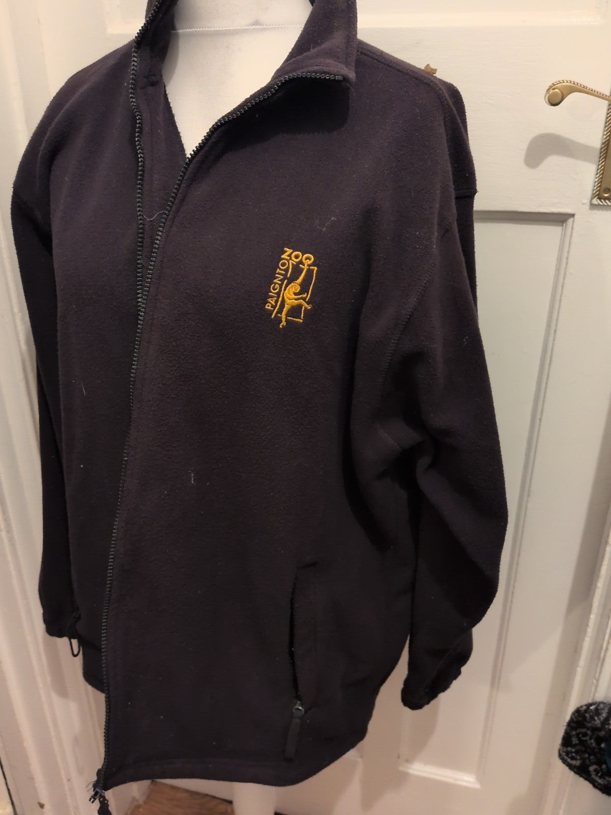 Sols XL Black Paignton Zoo Full Zip Jumper
