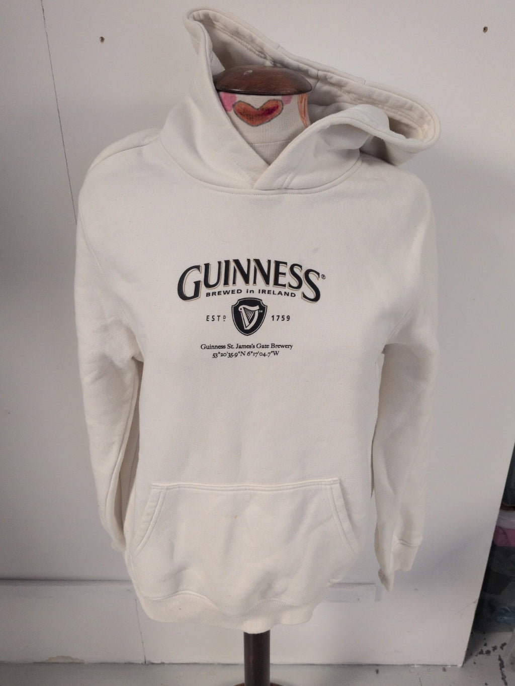Primark Xs Guinness Pullover Hoodie
