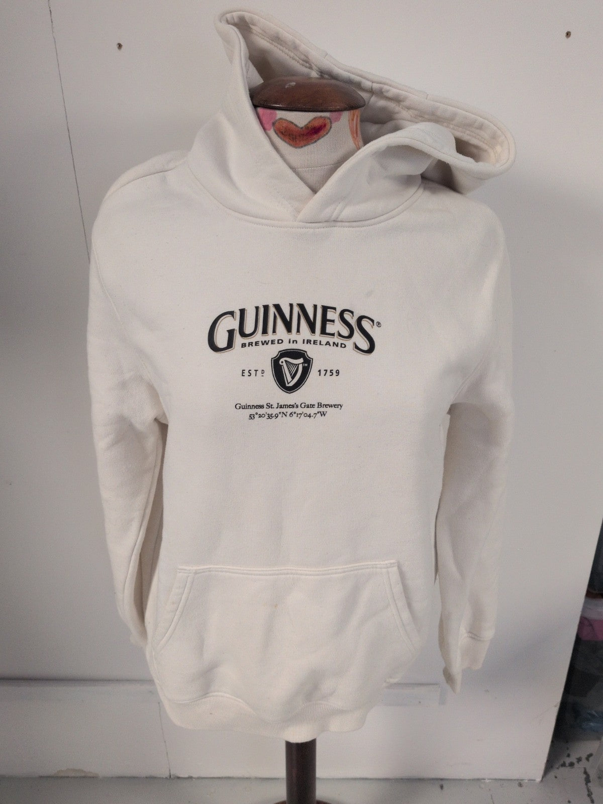 Primark Xs Guinness Pullover Hoodie