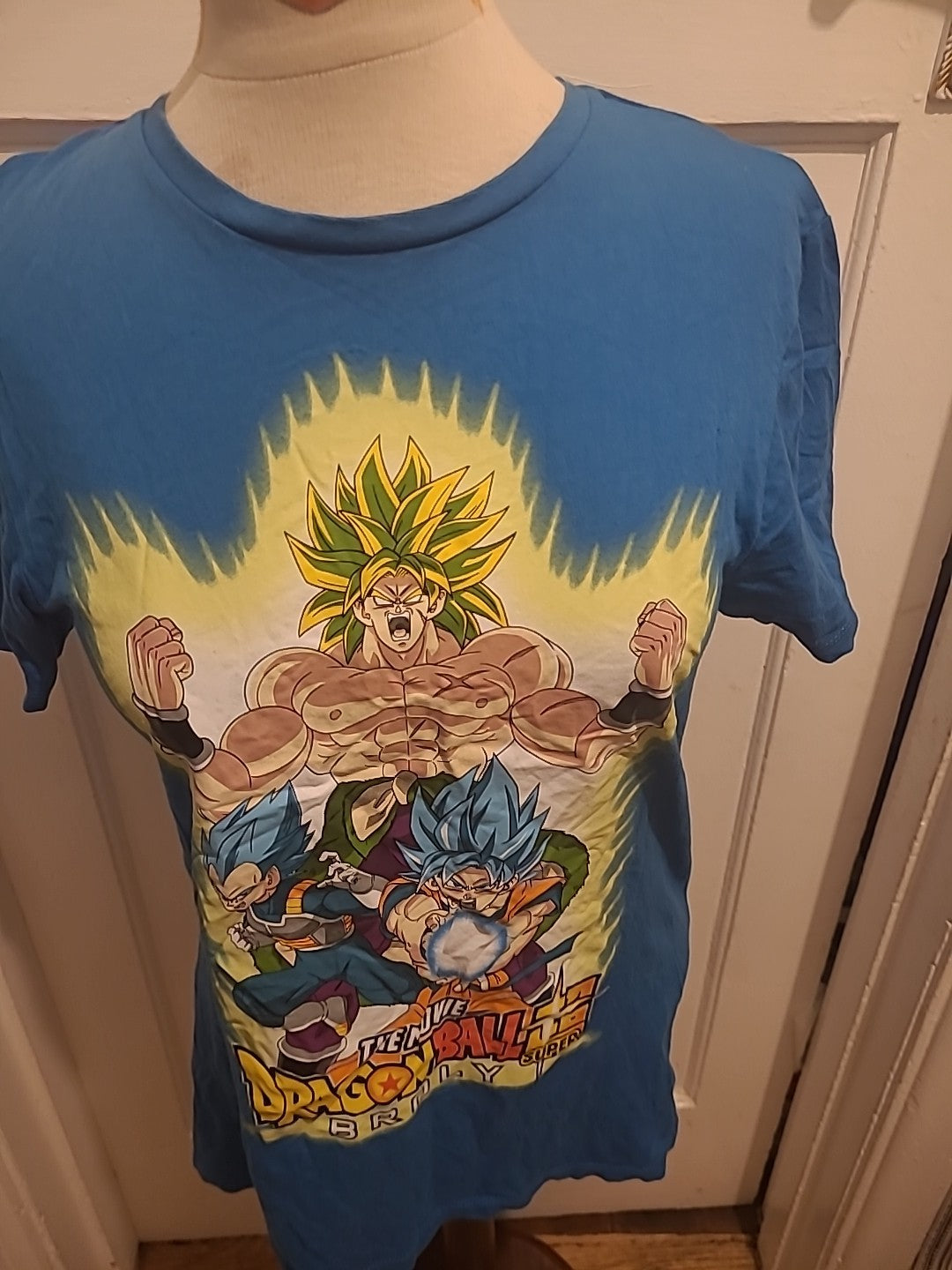 Mens Dragonball Size Small Printed Anime Tshirt