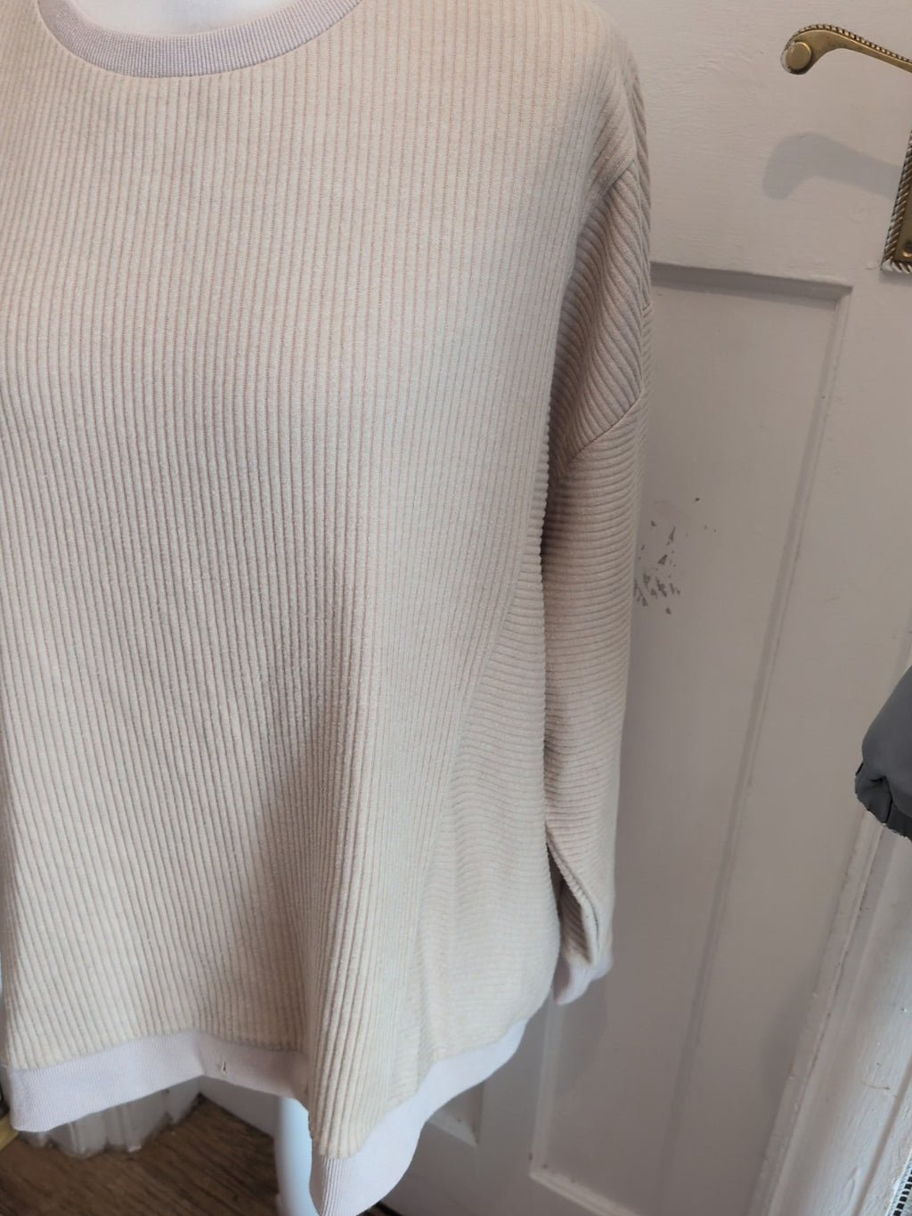 JD Williams 24 Beige Long Sleeve Pullover Jumper