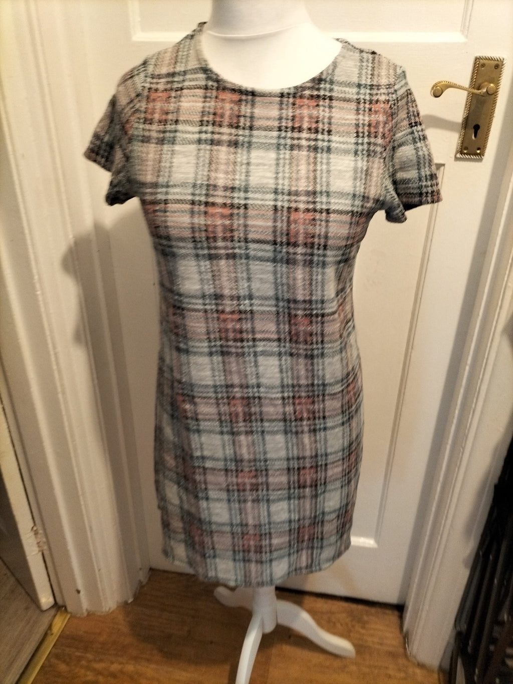 Ladies George Size 12 Multi Short Sleeve Dress