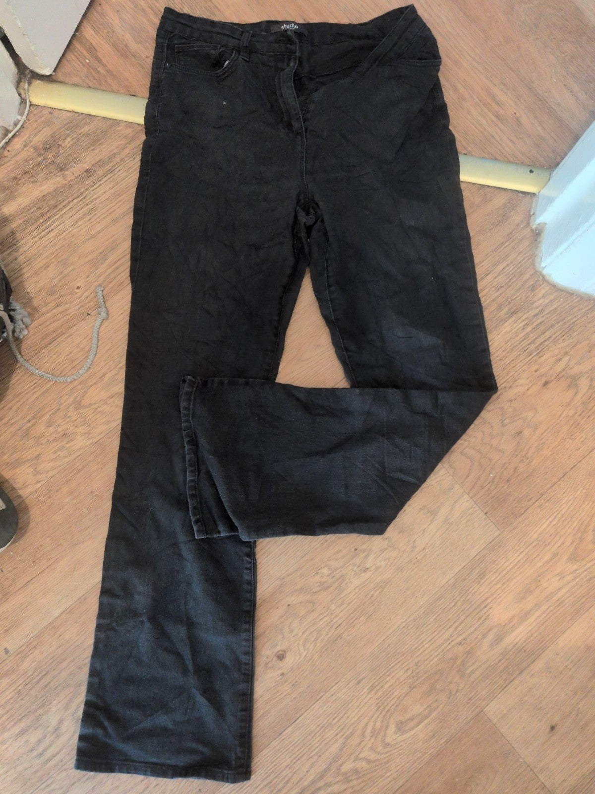Studio Denim 10 Black Bootcut Jeans