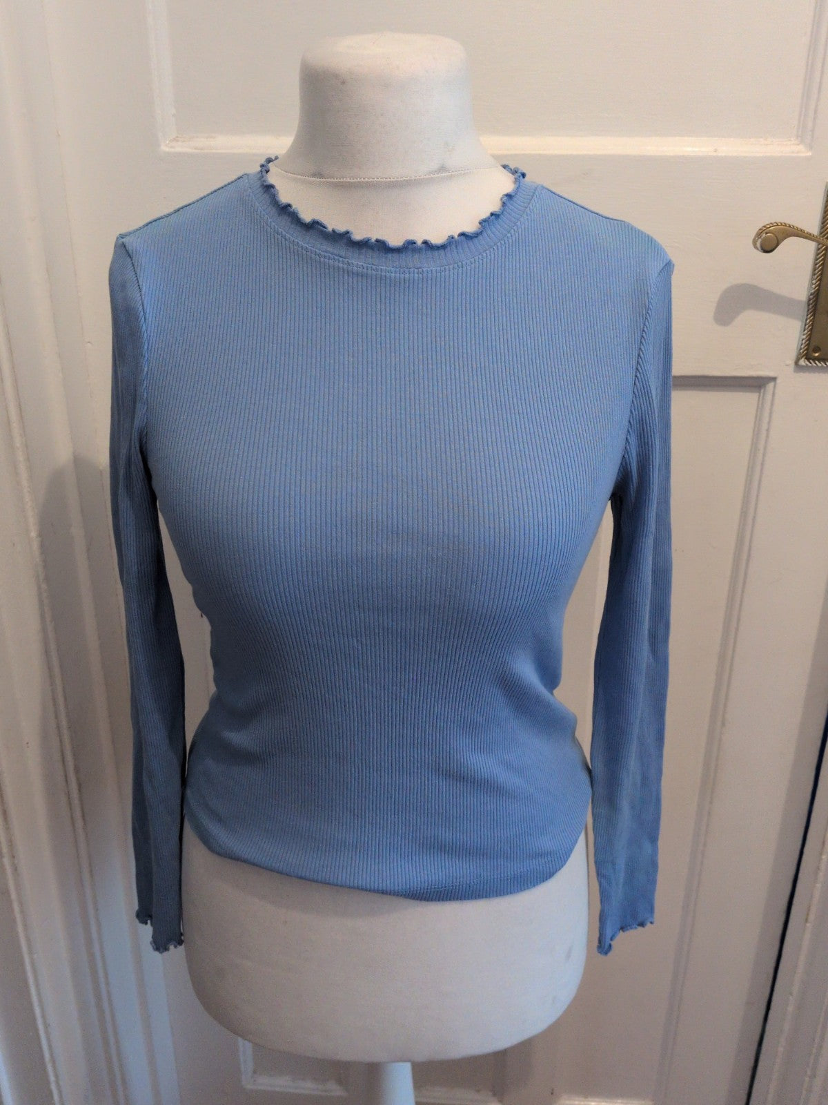 New Look 12 Blue Round Neck Long Sleeve Top