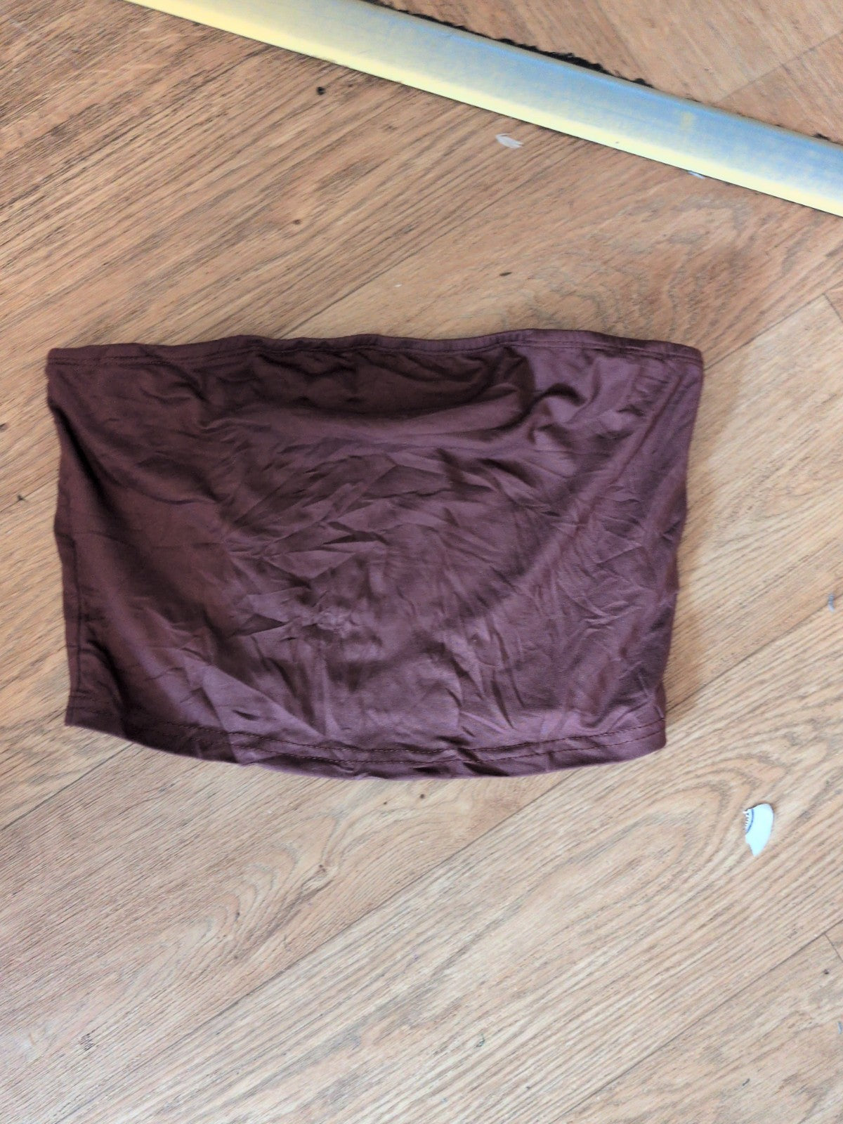 Shein 14 Years Brown Boob Tube