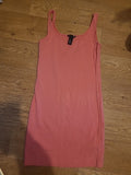 Ladies H&M Basic Size Small Pink Sleeveless Pencil Dress