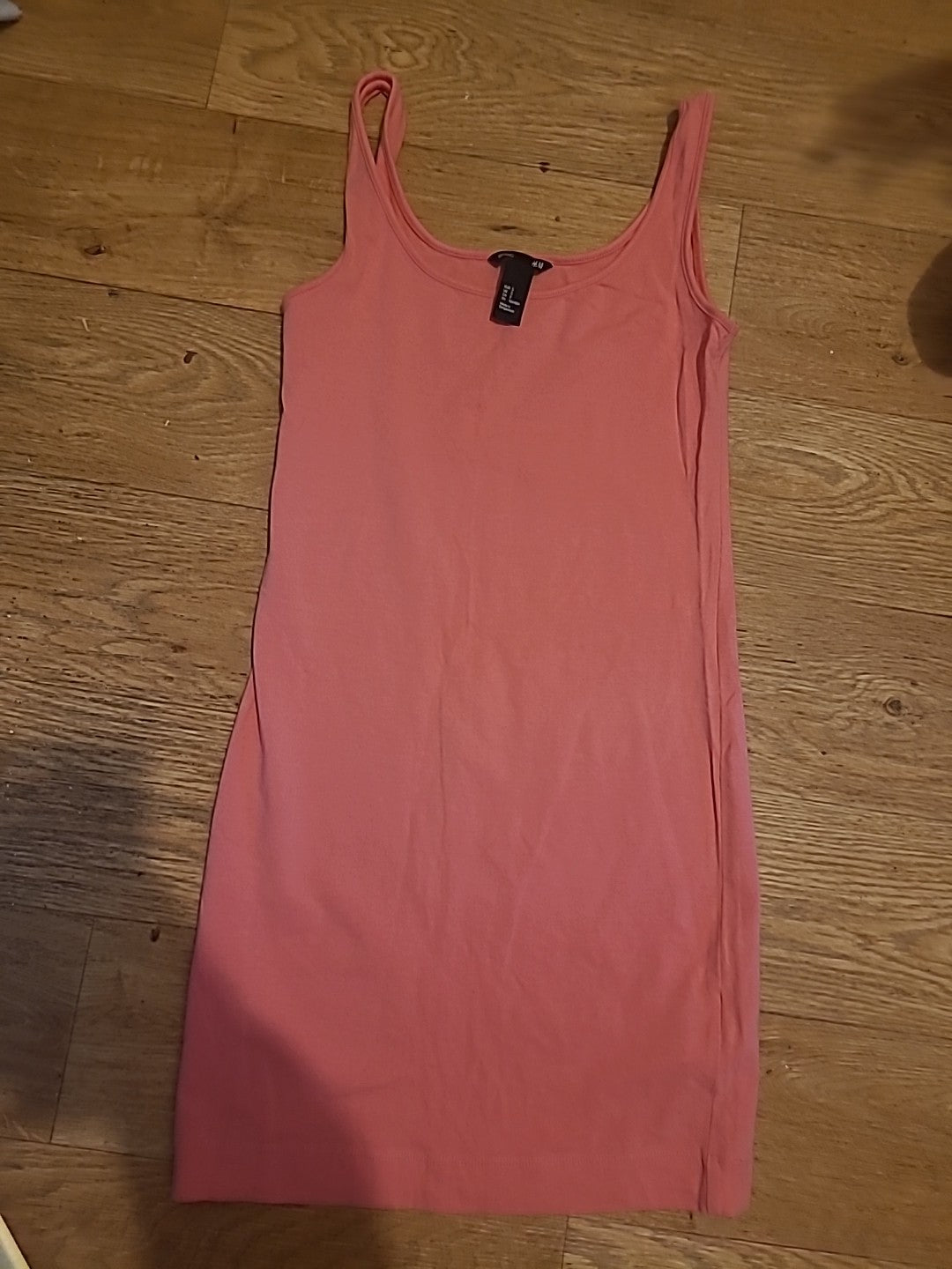 Ladies H&M Basic Size Small Pink Sleeveless Pencil Dress