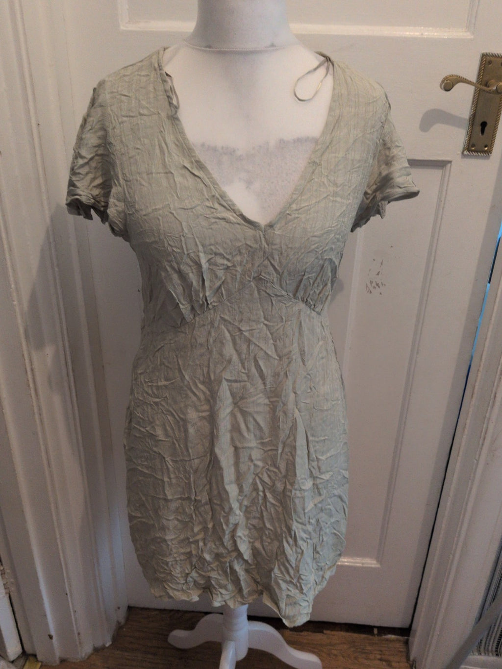 Brand New Primark 14 Pale Green Sleeveless Dress