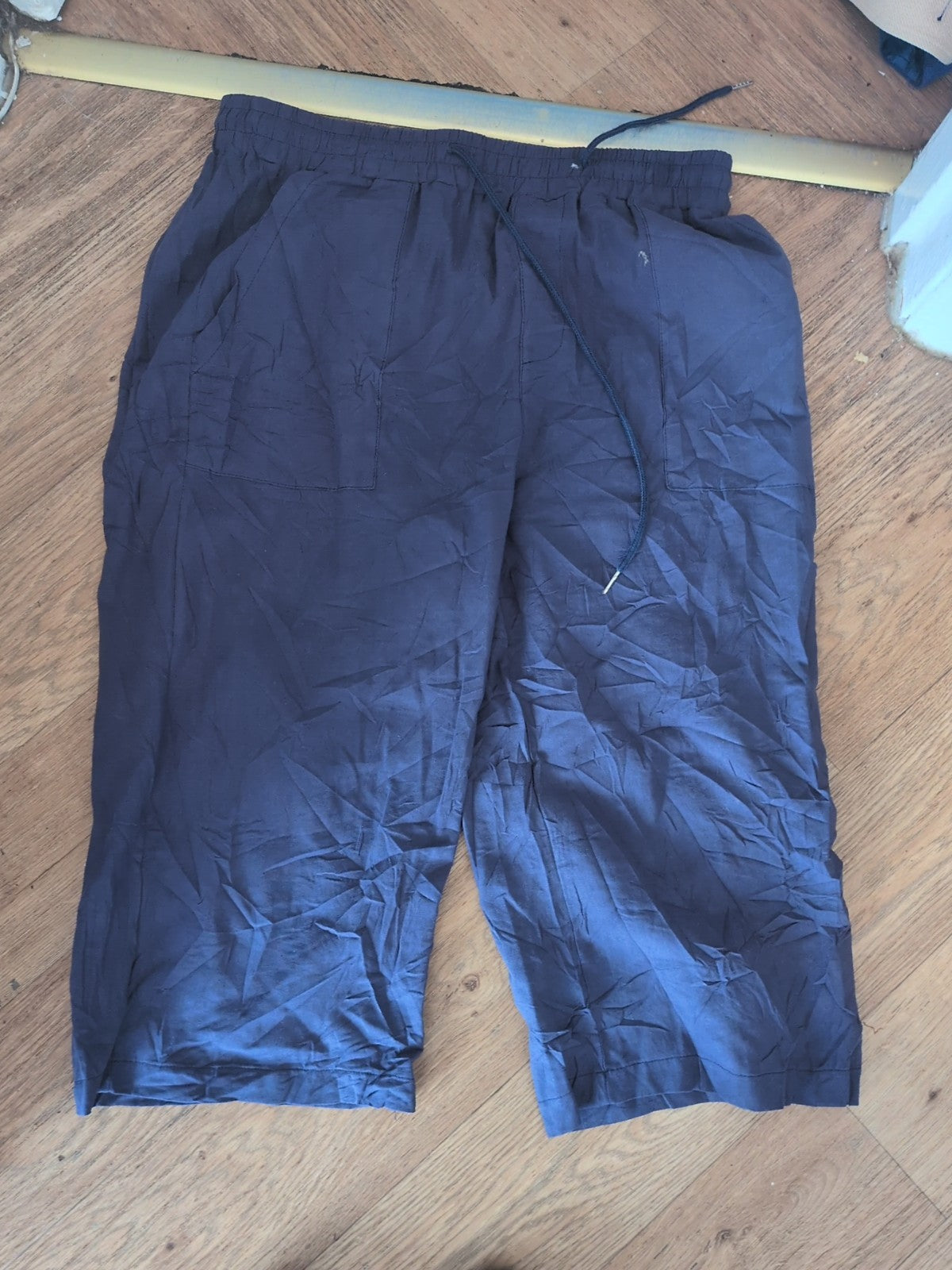 Ladies Size Large Navy Trousers