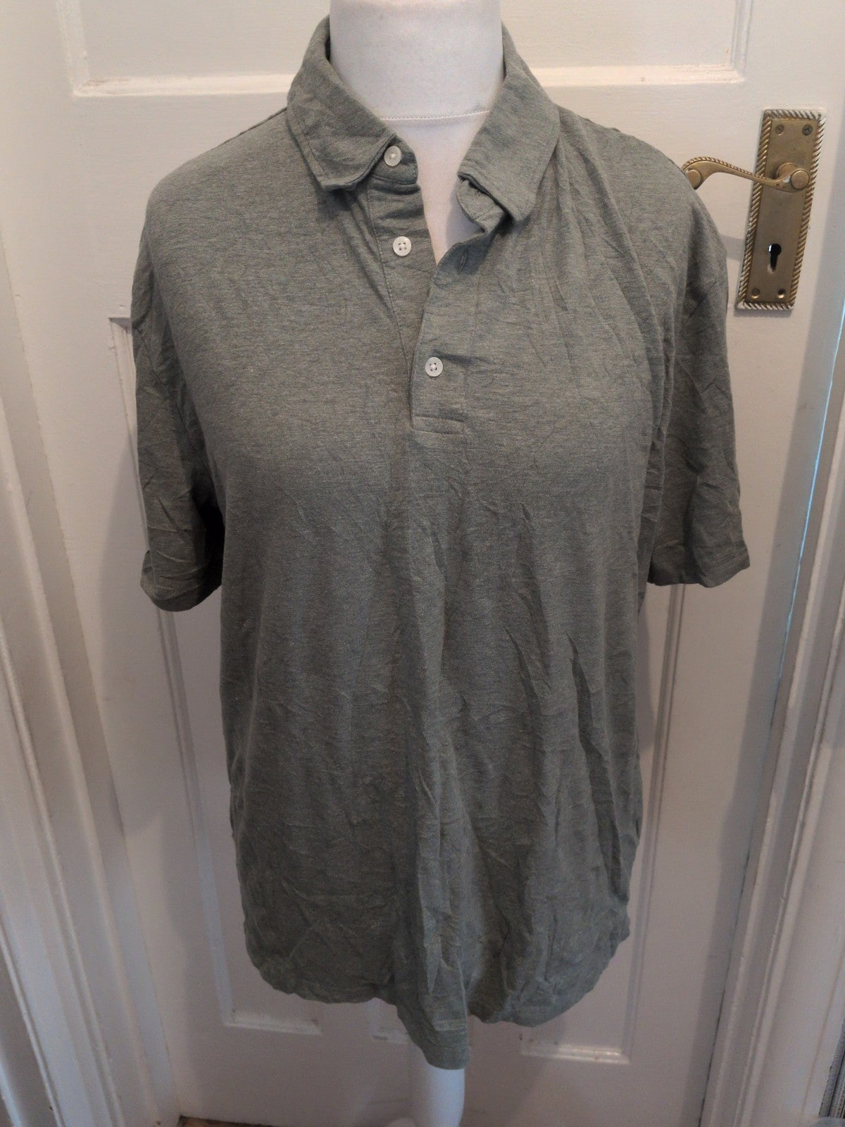 Jachs New York Pima Cotton Blend XL Green Short Sleeve Polo