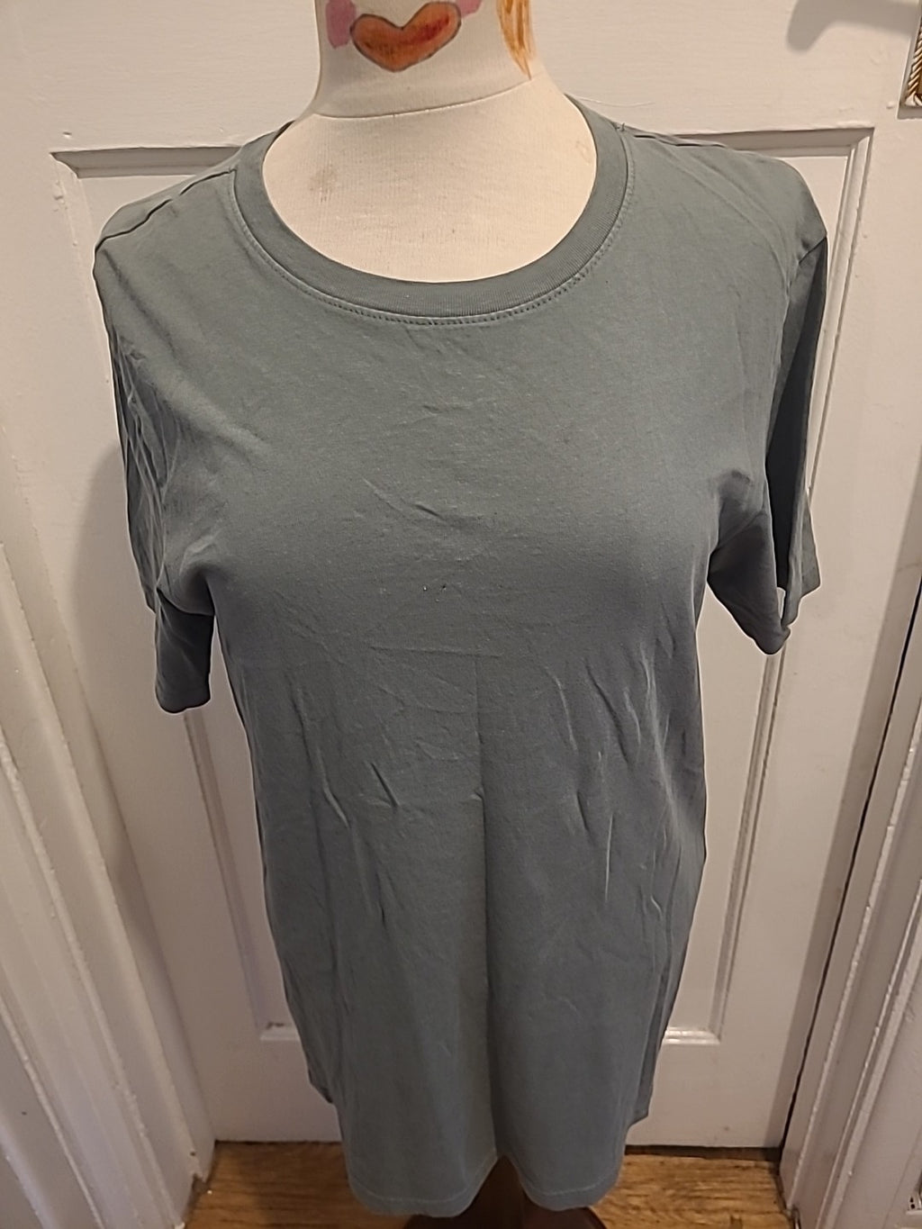 Mens Next Size M Green Short Sleeved Tee Slim Fit