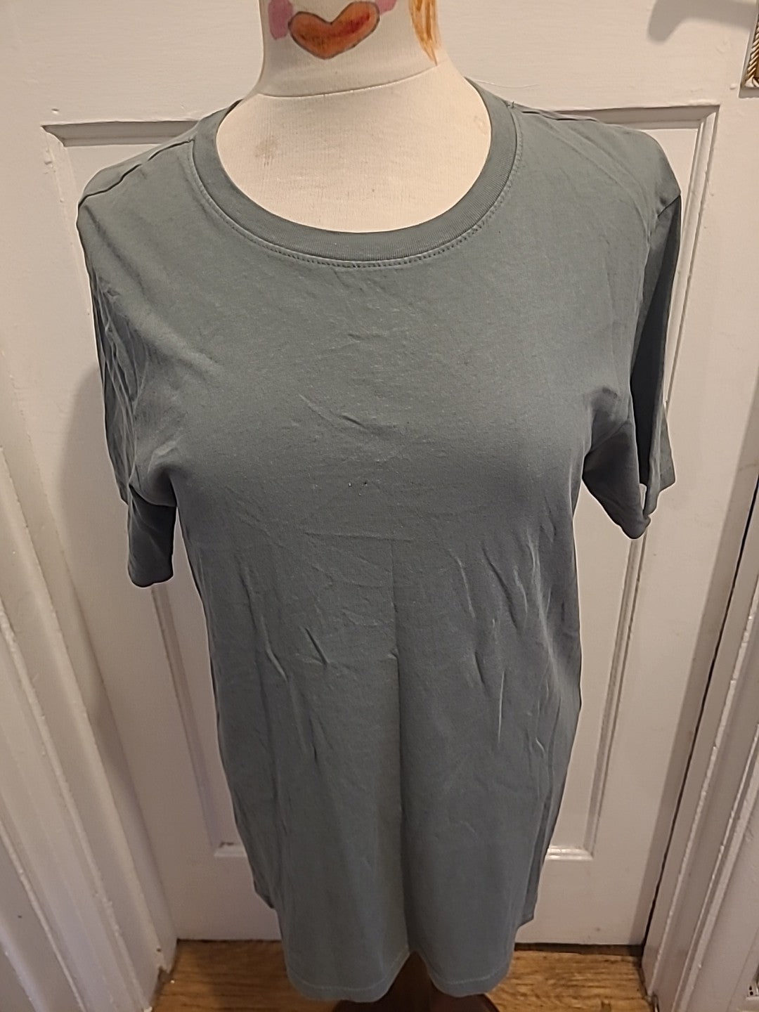 Mens Next Size M Green Short Sleeved Tee Slim Fit