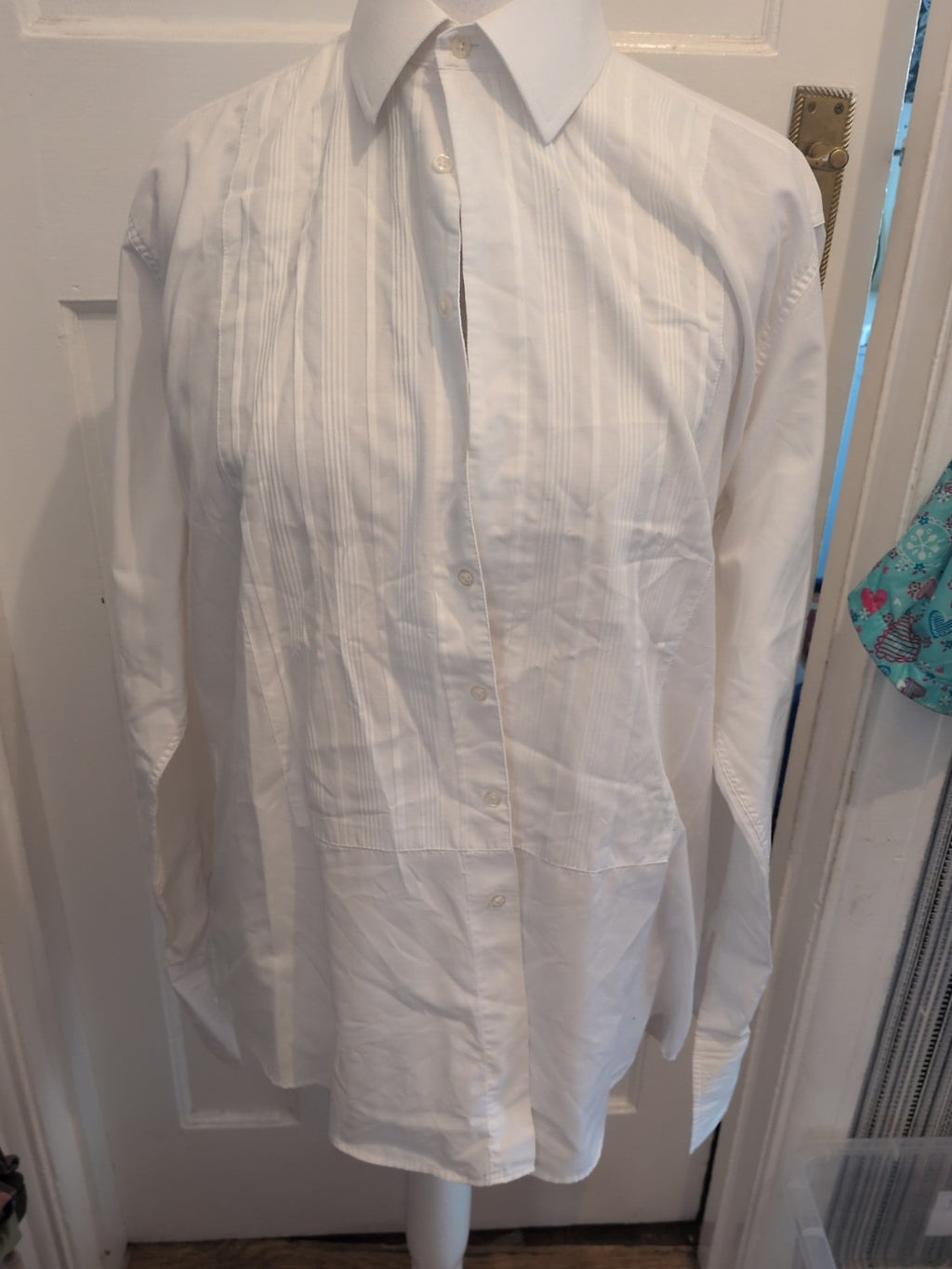 Frederick Theak 16 White Long Sleeve Shirt