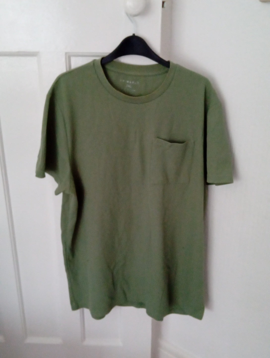 Mens 2XL T.Shirt Sage Green Primark