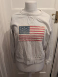 Ralph Lauren XL White USA Print Jumper