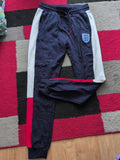George Medium Navy England Print Joggers