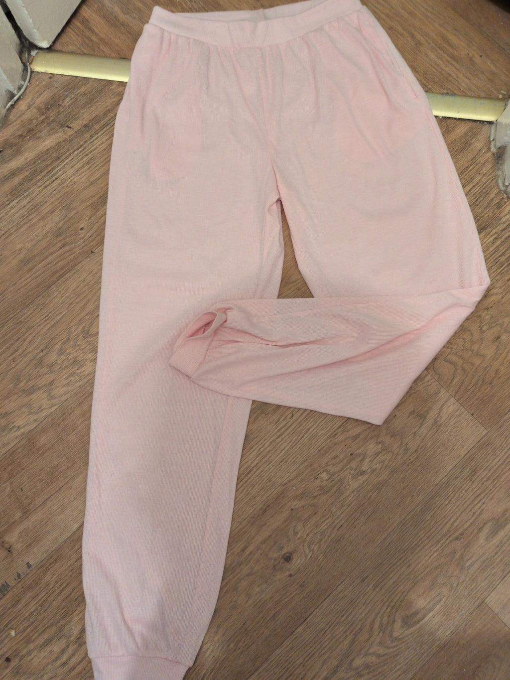 Primark 10-12 Pink Elasticated Pyjama Lounge Trousers